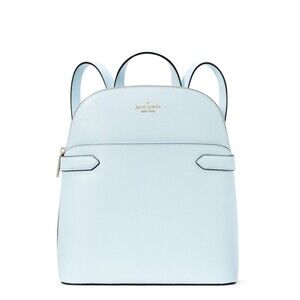 New Kate Spade Staci Saffiano Leather Dome Backpack Crisp Sky